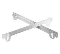 1 paire de cache-fours en acier inoxydable, cache-four rétractable et réglable for plan de travail, résistant à la chaleur, facile à laver