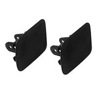 1 paire de caches de buse de lave-phares côté conducteur et passager pour BMW X5 E70 2007-2012 51657199141 51657199142 Noir