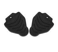1 Paire De Cales De PéDales De VéLo Noires, Housse De Protection Compatible Avec Look Delta