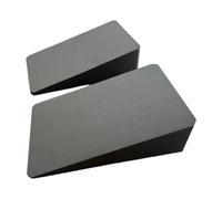 1 paire de cales de squat pour entraînement de yoga, pilates, étirement de mollet en EVA, 23 x 15 x 6 cm