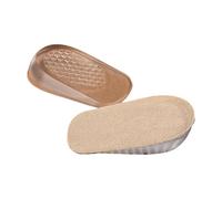 1 paire de cales de talon en gel transparent pour augmenter la hauteur et la cheville Convient à différents types de chaussures