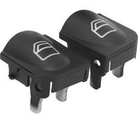 1 paire de capuchons de bouton de commutateur de fenêtre 2038200110 Remplacement pour MercedesBenz CClass W203 C230 C240