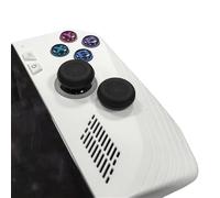 1 Paire de Capuchons de poignée pour rog Ally Manettes en Silicone poignées Couverture Remplacement Manette analogique Manette de Pouce poignée Capuchon Accessoires de Je (Noir)