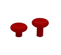 1 paire de capuchons modifiés pour manette de jeu Legion Go - Impression 3D colorée - Coque de joystick à bascule (rouge)