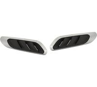 1 paire de carénage d'aile latérale gauche droite aérodynamique de rechange pour Benz Classe C W206 AMG -LINE C63 2022+ Argent