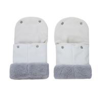 1 paire de chancelière thermique pour poussette de bébé - Confort - Restez au chaud tout en poussant votre poussette - Chauffe-mains en polaire pour poussette
