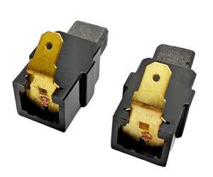 1 paire de charbons moteur compatibles avec : Hilti SI 100, Makita HR 2400, 6402, 6820 V, 6904 V, 6904 VH, HP1300S, HP1030 env. 6 x 9 x 12,5 mm, balais de charbon