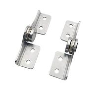 1 paire de charnière de torsion en acier inoxydable Charnière à friction et amortissement de positionnement à arrêt libre Fabrication de matériel de bricolage(HY TA(6N.m))