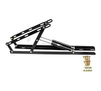 1 paire de charnières de meubles, charnières à ressort, levage de lit hydraulique, mécanisme de levage pneumatique pour boîtes de lit lourdes, ressorts à gaz, charnières de meubles, ressort de levage