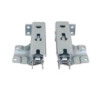 1 paire de charnières de porte de réfrigérateur/congélateur, charnières plates for réfrigérateur intégré, compatibles avec Siemens