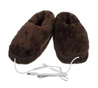 1 Paire De Chauffe-pieds Rechargeables USB For Hommes Et Femmes, Chauffe-pieds Antidérapants Et Rechargeables For Chaussures D'intérieur D'hiver(Brown)