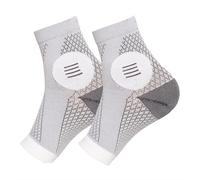 1 paire de chaussettes de neuropathie, Compression de névrite périphérique, manchons de pied sans doigts for diabétique, goutte de cheville, attelle de soulagement de la fasciite plantaire ( Color : N