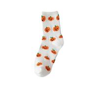 1 paire de chaussettes d'Halloween pour filles, garçons, enfants, drôles et moelleuses, chaussettes chaudes avec motif citrouille fantômes et chapeau de sorcière, cadeau d'anniversaire, cadeau de