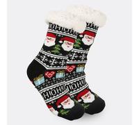 1 paire de chaussettes douillettes pour homme et femme, choisir comme cadeaux de Noël
