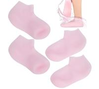 1 Paire de Chaussettes en Gel Hydratant, Chaussettes Hydratantes en Silicone, Chaussettes en Gel Hydratantes en Silicone pour Chaussettes de Spa Peau Sèche et Craquelée pour Femmes et(L(39-41))