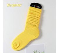1 paire de chaussettes mi-hautes pour femmes de style printemps/été japonais et coréen, mignonnes et préppy, style Lolita, chaussettes de sport simples et unicolore (sans planche à chaussettes) Taille