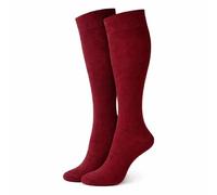 1 paire de chaussettes montantes pour filles riches en coton, chaussettes d'uniforme scolaire de rentrée, tenue de soirée, coupe confortable, chaussettes longues, bas, chaussettes montantes pour