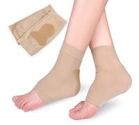 1 paire de chaussettes rembourrées pour pieds et chevilles - Protection invisible en gel - Outil d'entretien