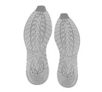 1 paire de chaussures de rechange antidérapantes avec semelles en caoutchouc épais pour réparer les patchs en caoutchouc résistants à l'usure (blanc, 40 à 42 m)