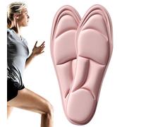 1 paire de chaussures de sport amortissant les chocs - Plateforme à chaussures souples, coussinets de pied de soulagement de la pression - Semelles de soutien légères - Confort sportif - Randonneur