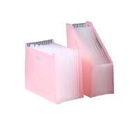 1 paire de chemises accordéon A4 avec étiquettes extensibles pour documents, organiseurs de fichiers pour bureau, école