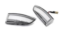 1 paire de clignotants dynamiques pour voiture Megane MK3 Laguna III X91 Grand Scenic III S 1 paire de clignotants dynamiques LED clignotants séquentiels lumineux dynamiques fumés (cristal dynamique)