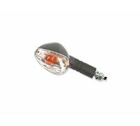 1 paire de clignotants universels pour moto P F H à manches longues Charbon transparent