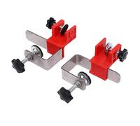 1 paire de clips de montage pour panneau de tiroir, clips de panneau de tiroir réglables en acier inoxydable, adaptés au travail du bois et à l'assemblage de meubles