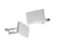 1 paire de clous de chemise élégants en métal - Texture sophistiquée - Convient pour une tenue formelle ou une tenue décontractée élégante - Boutons de manchette modernes, taille unique, Comme décrit