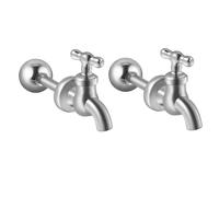 1 paire de clous d'oreilles en forme de robinet en acier inoxydable pour femme, A, Comme décrit, Comme décrit.