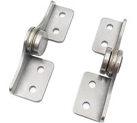 1 Paire De Contrôle De Position De Charnière Dynamométrique Charnière D’Amortissement en Acier Inoxydable 304 Charnière à Petit Pivot à 270 Degrés pour Porte à Rabat, 1 Pair, 0.7 N.M