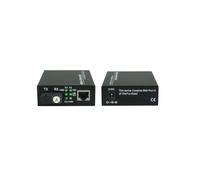 1 Paire de Convertisseurs de Média Fibre Optique 10G SFP+ Vers RJ45 RJ45 Vers SFP+ 10/100/1000M/2,5G/10G Ethernet Transceiver Prise Britannique