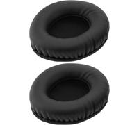 1 paire de coussinets de rechange en mousse à mémoire de forme compatibles avec casques Pioneer HDJ-X5 HDJ-X5BT HDJ-X7 et HDJ-X10 Noir