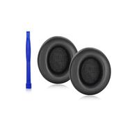 1 paire de coussinets de rechange, pour Razer Kraken V4, V4X, V4Pro, V4 Pro, en cuir protéiné et mousse à mémoire de forme, doux et confortable, pièces de rechange pour casque, noires