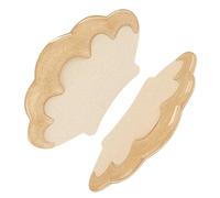 1 paire de coussinets de talon pour chaussures lâches, adhésifs doux et anti-bulles