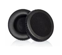 1 paire de coussinets d'écouteurs de rechange professionnels en mousse - Compatibles avec casques sans fil JBL Synchros E50BT E50 S500 S700 AKG K845 K545 - En cuir protéiné PU