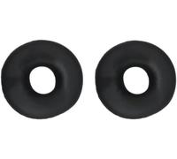 1 Paire de Coussinets d'oreille en Cuir PU protéiné pour Logitech H600/H390,Confortables et Doux à Porter,Coussinets de Remplacement,Noirs