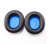 1 Paire de Coussinets d'oreille en Cuir PU protéiné pour Sennheiser HD8/HD6 avec Bandeau HD8, Confortables et Doux à Porter, Noirs