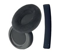 1 Paire De Coussinets d'oreille en Mousse À Mémoire De Forme Housse De Coussin De Remplacement pour Casque Filaire SHP9600 SHP9500 Accessoires Coussinet d'oreille en Mousse À Mémoire De Forme