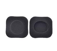 1 paire de coussinets d'oreille en mousse noire à mémoire de forme de rechange pour H150 H130 H250 H151 Oreillettes en éponge douce Bandeau Casque Jetable Casque Oreillette Non tissé Coussin