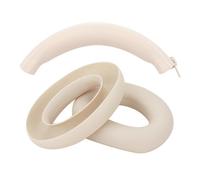 1 paire de coussinets d'oreille en silicone souple pour casque Anker Soundcore Life Q20i avec arceau