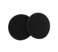 1 paire de coussinets d'oreille ronds professionnels pour casque de jeu, protection auditive en éponge 50 mm