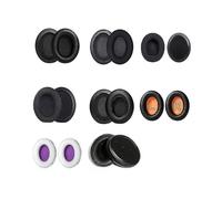 1 paire de coussinets d'oreillettes en similicuir noir effet peau pour casque HyperX Cloud II Alpha Flight Stinger