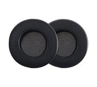 1 paire de coussinets en gel rafraîchissant compatibles avec Razer Thresher Ulti-Mate Thresher 7.1 - Coussinets de rechange en mousse à mémoire de forme - Pièces de réparation pour casque - Noir