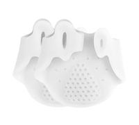 1 paire de coussinets métatarsiens respirants pour homme et femme en gel doux pour soulager l'avant-pied