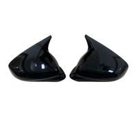 1 Paire De Couvercles De Rétroviseurs Latéraux De Voiture Pour Siège Pour Leon MK4 Pour Cupra 2020 - 2025 FR ST YIJIAVSX(Glossy Black-Add on)