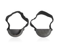 1 Paire De Couvertures De Protection Des Orteils, Couvercle Des Orteils Anti-Wear, Couvercle De Diapositive, Accessoires De Chaussures, Tampon De Chaussures De Sport (Gris).