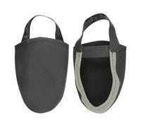 1 paire de couvre-chaussures de cyclisme - 1 paire de couvre-orteils sans clip avec creux | néoprène coupe-vent et chaud avec sangle de talon | Tailles S/M/L pour VTT et vélo de route, l, Refer