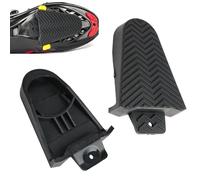 1 paire de couvre-crampons pour chaussures de cyclisme compatibles avec Shimano SPD SL Bike Pedals Cover Bike Gear Quick Release Taquet en caoutchouc antidérapant Housse de protection pour chaussures