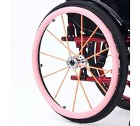 1 Paire De Couvre-jantes For Fauteuil Roulant, Avec Poignées Antidérapantes Et Résistantes À L'usure, Confortables Et Sécurisées Convient Aux Roues De 20 À 24 Pouces(G,22in)